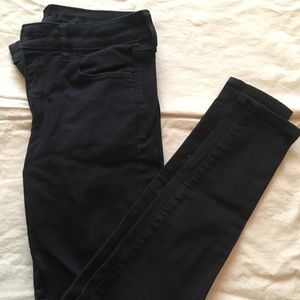 American Eagle Next Level Stretch Black Jeggings